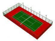 塑胶网球场设计